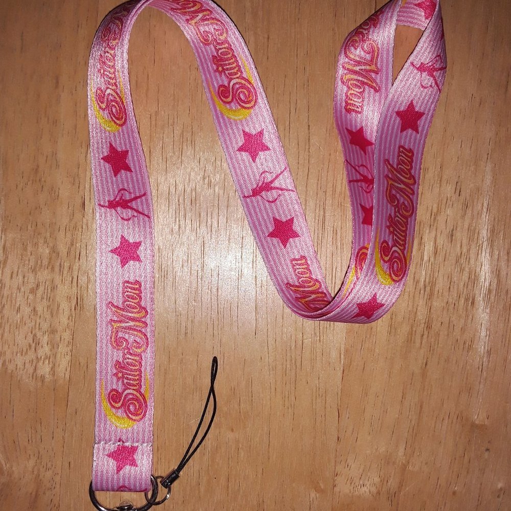 Japanese Anime Sailor Moon Pink Lanyard B